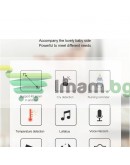 Бебефон бебешки видеомонитор, 2,8 инча, разпознаване на звук